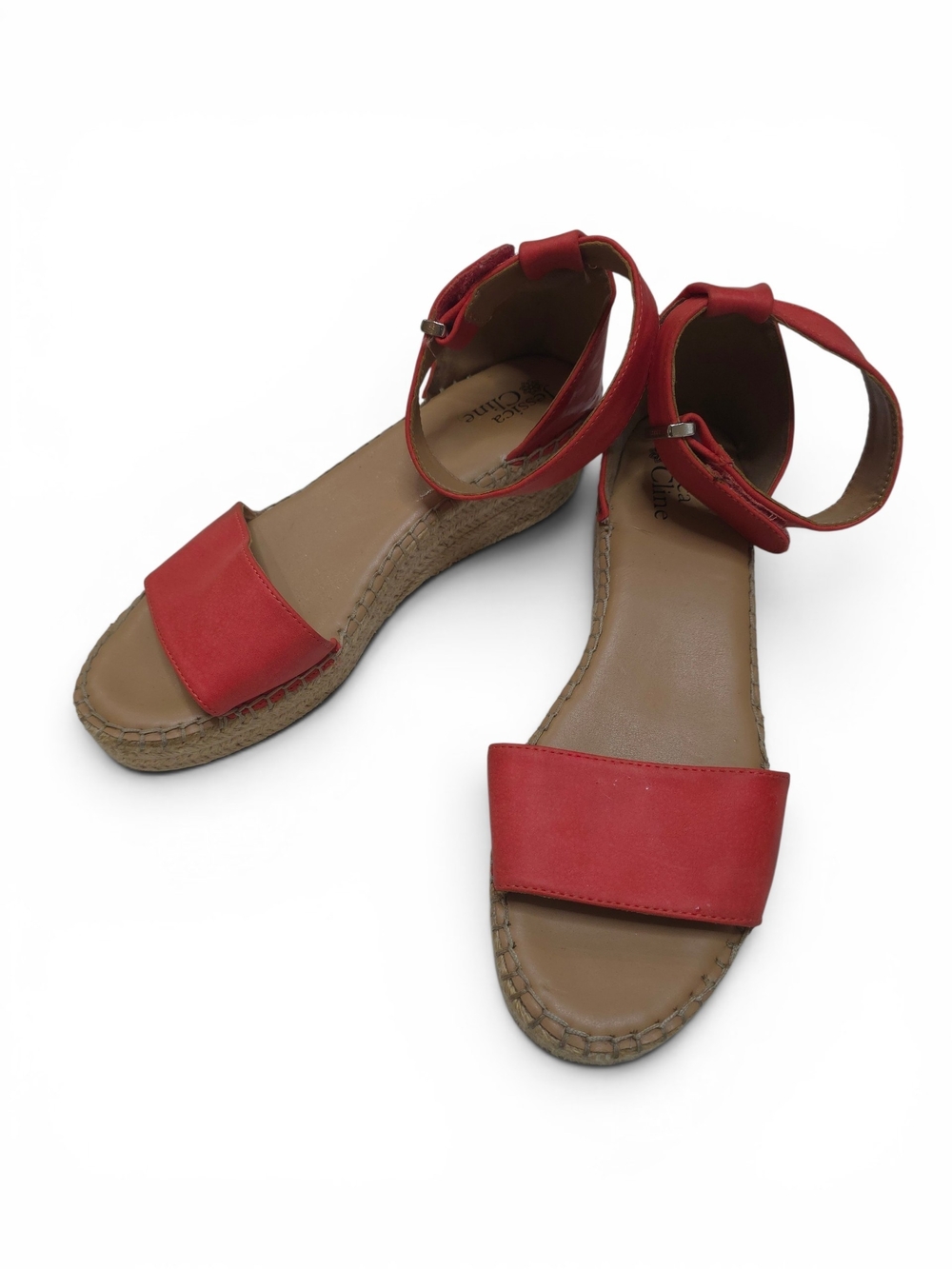 Jessica Cline Coral Ankle-Strap Espadrille Sandals